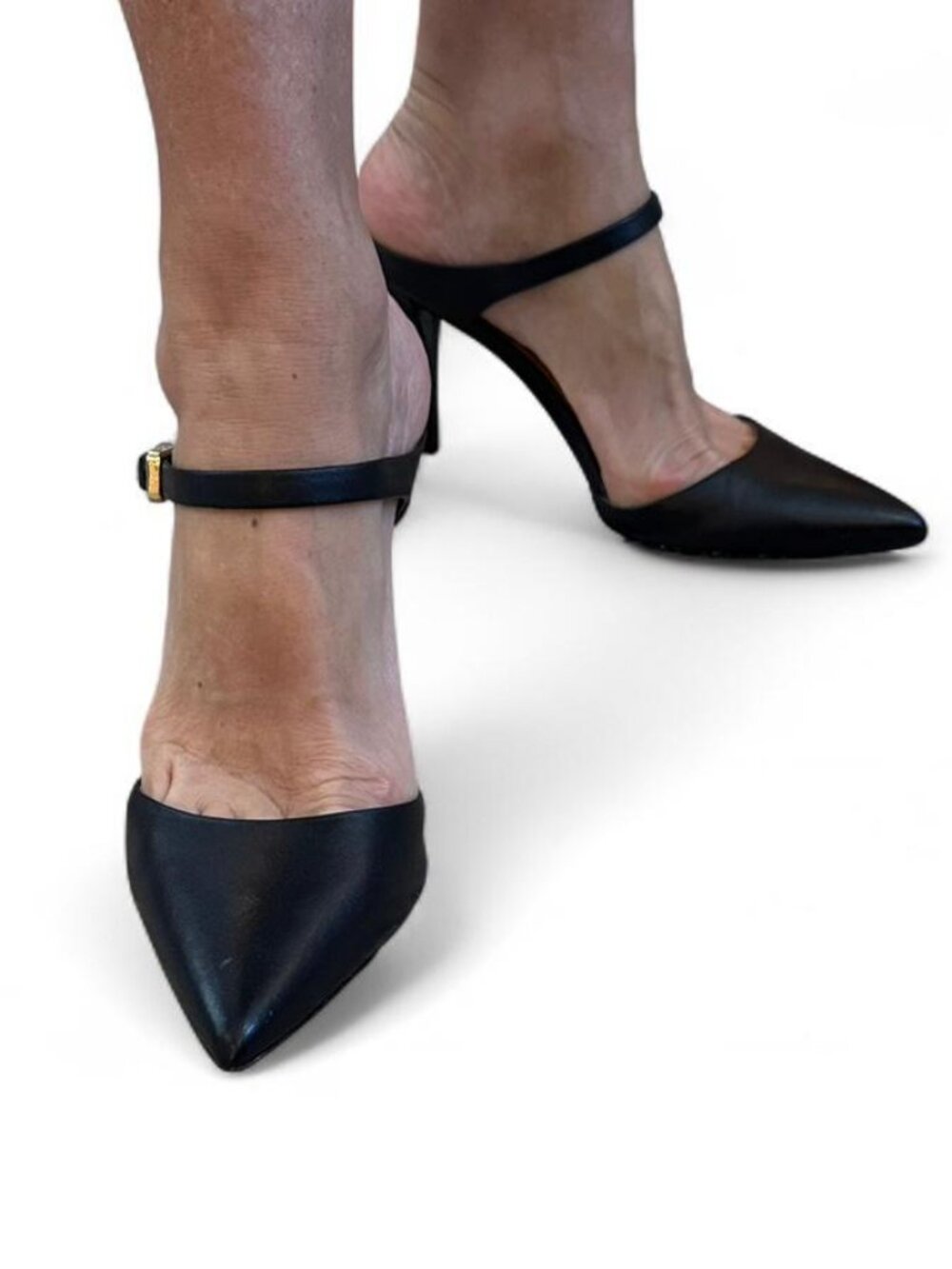 Calvin Klein Women's Black Courts